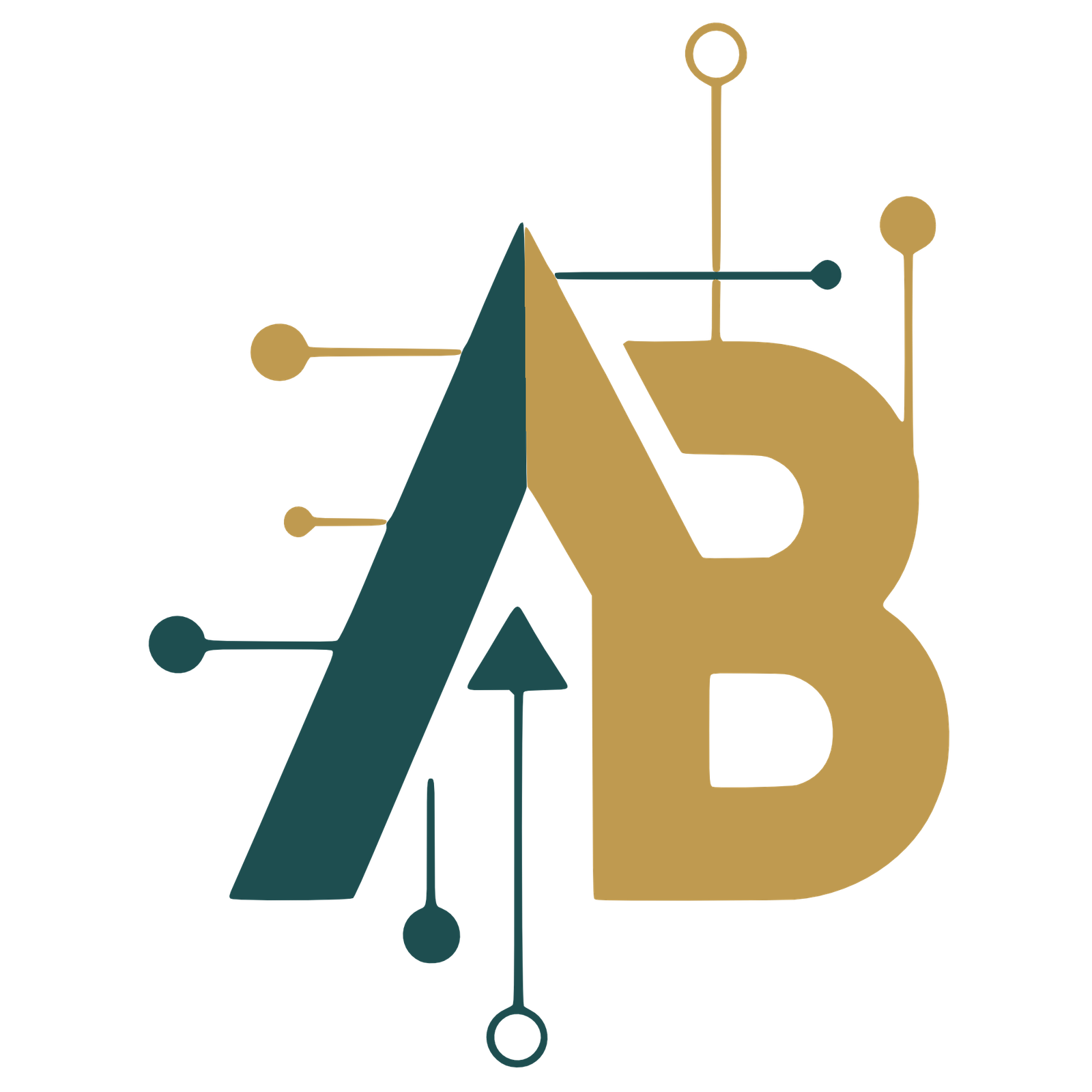 The Axiom Blueprint AB monogram